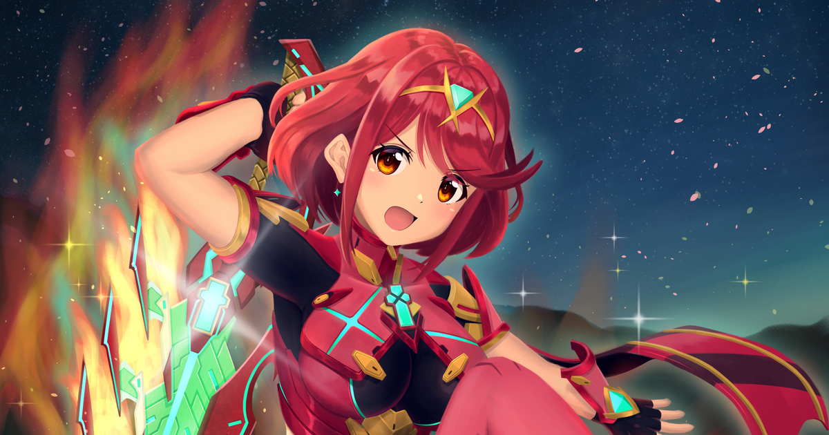 Xenoblade 2 Pyra Xenoblade 2 Pyra Pixiv