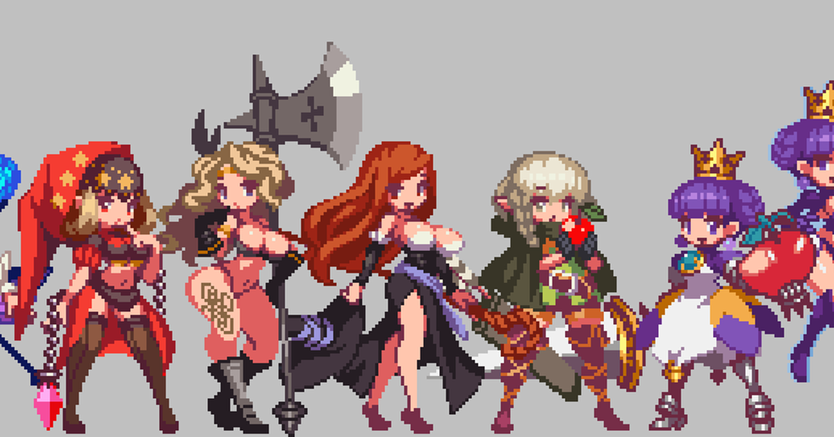 Pixelart Sprite Minecraft Pixel Girls By Sakuemonq Pixiv