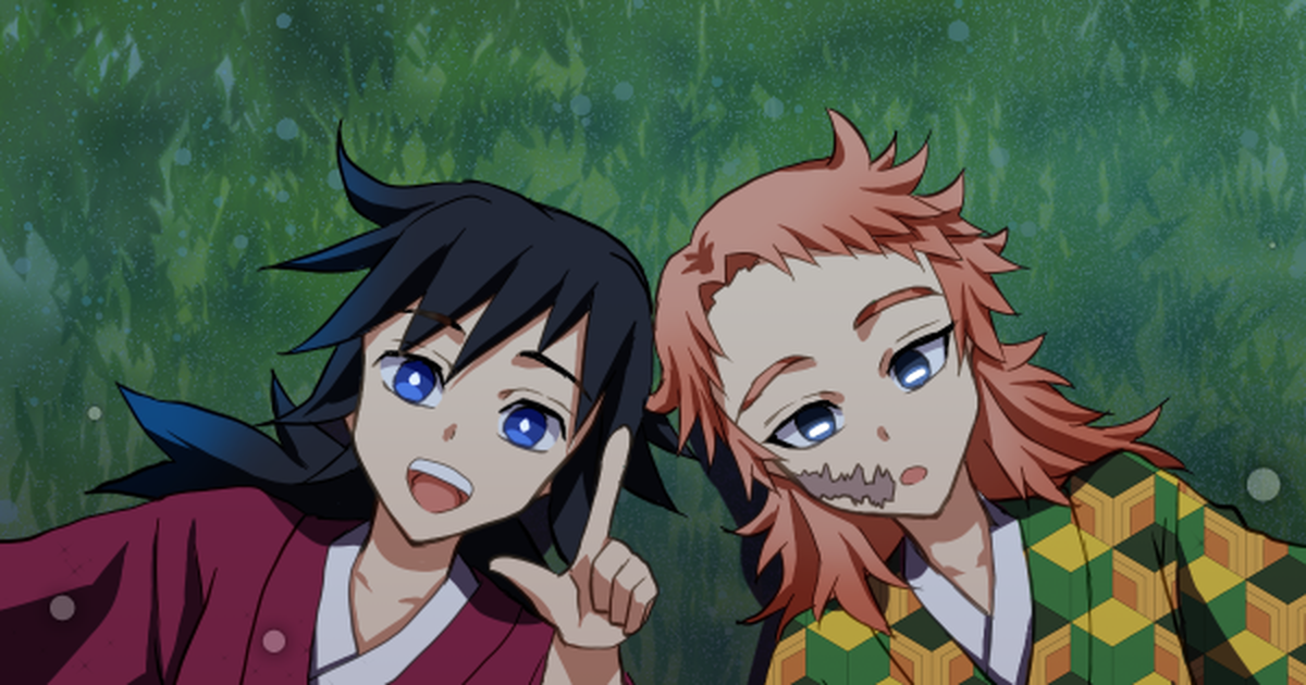 Demon Slayer Kimetsu No Yaiba Sabito Giyu Tomiok