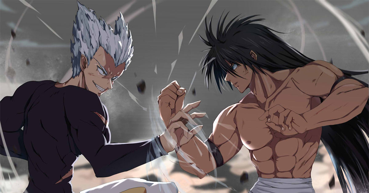 one-punch man, Garou, Suiryu / ガロウ VS スイリュ - pixiv.