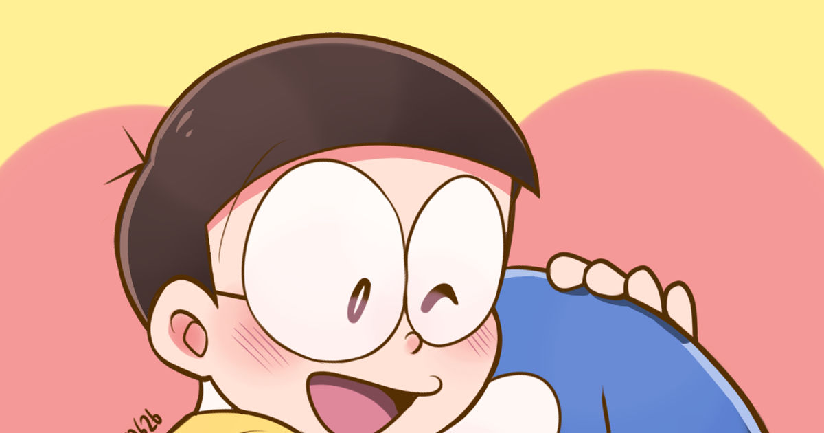  doraemon  nobita Suneo     pixiv