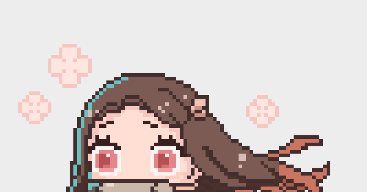 Demon Slayer: Kimetsu no Yaiba, Nezuko Kamado, Nezuko Kamado / pixel ...