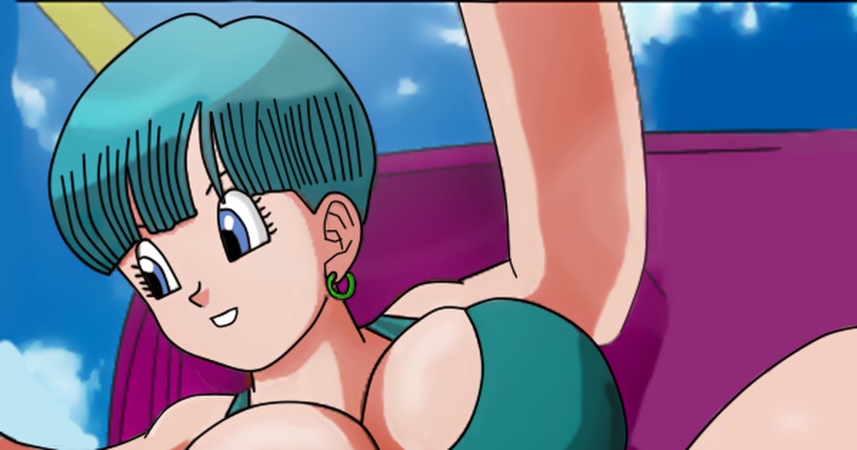 開脚 Bulma Traveling In His Ship Dragon Ballsexyのイラスト Pixiv