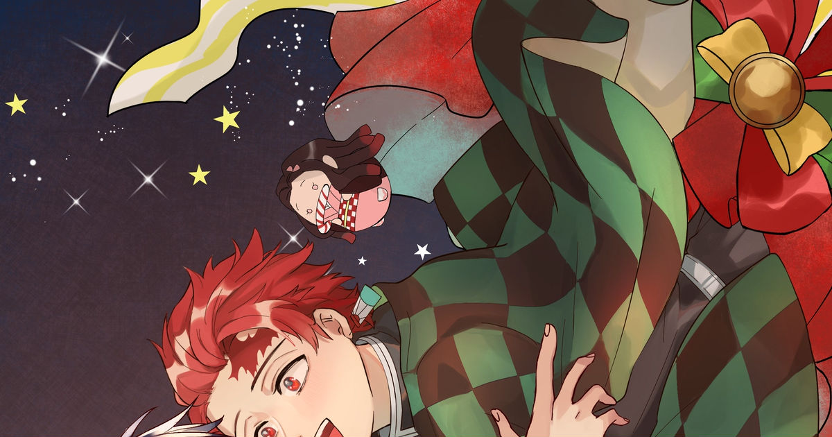 christmas, Demon Slayer: Kimetsu no Yaiba, Tanjirou Kamado / Merry