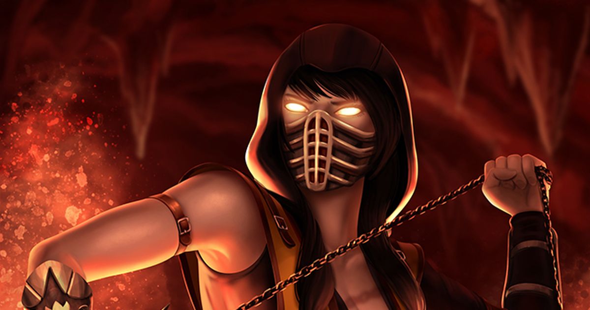 Mortalkombat Lady Scorpion Iurypadilhaのイラスト Pixiv