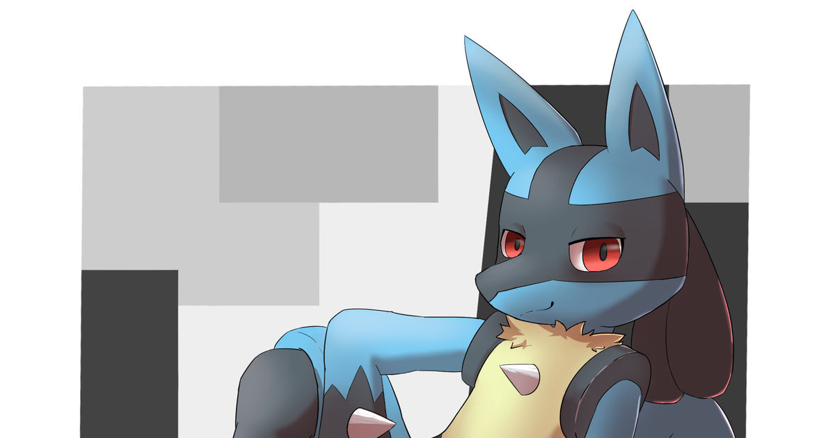 Furry Pokmon Lucario Pixiv