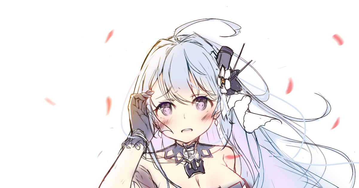 Azur Lane Helena Azur Lane Azurlane Helena Sketch Pixiv