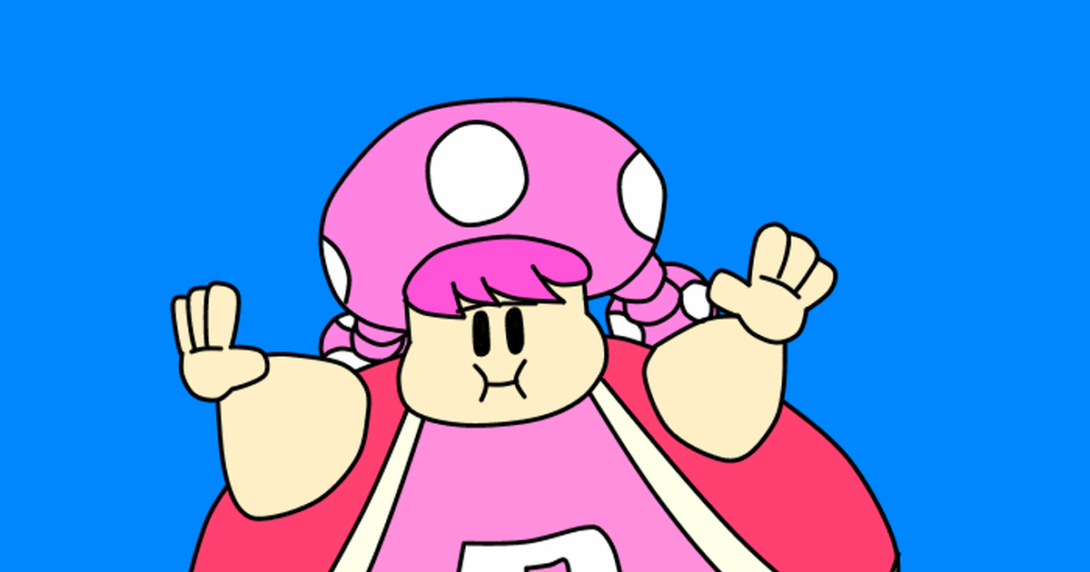 Toadette Power Balloon Toadette Merp Derpsのイラスト Pixiv 