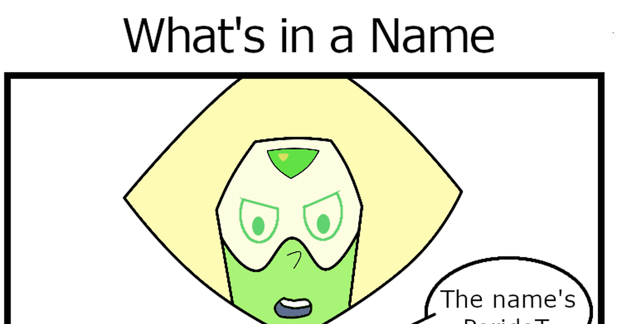 #ペリドット How do you pronounce PeriDOT? - TheVNCriticのイラスト - pixiv