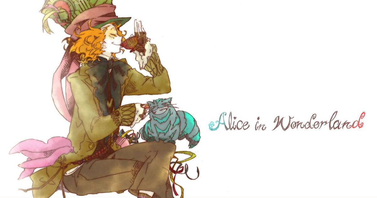 Dear alice i. Alice & Шляпник. Алиса и Шляпник аниме. Шляпник арт. Безумный Шляпник арты.