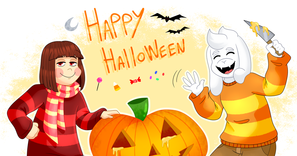 asriel halloween