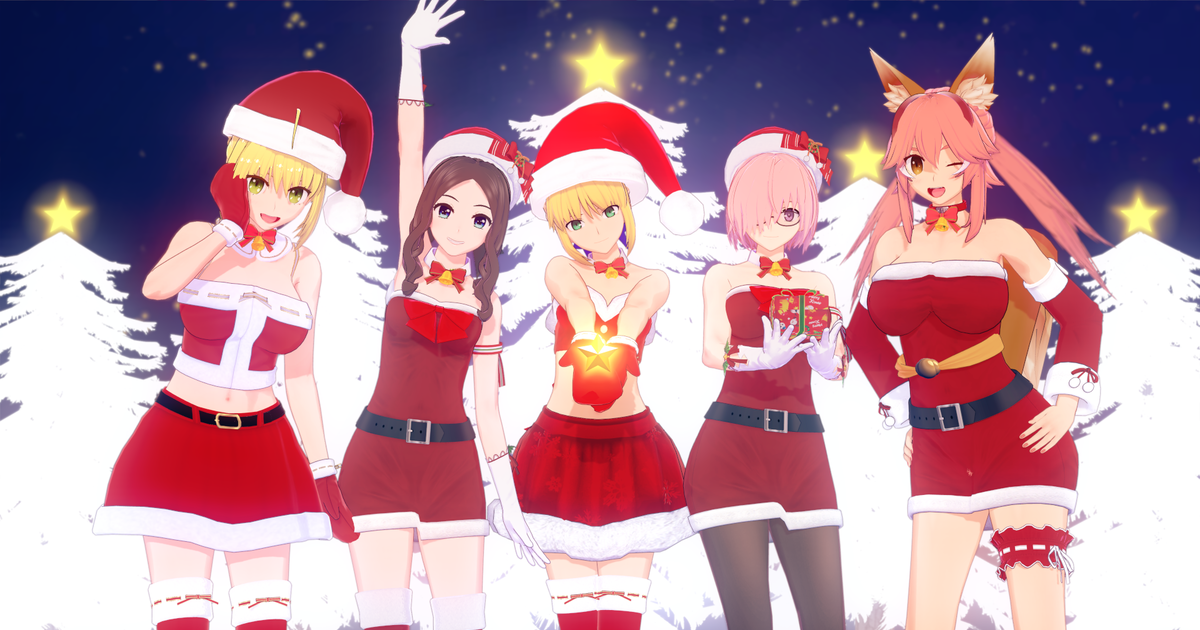FGO Fate Grand Order Christmas pic xKazzのイラスト pixiv