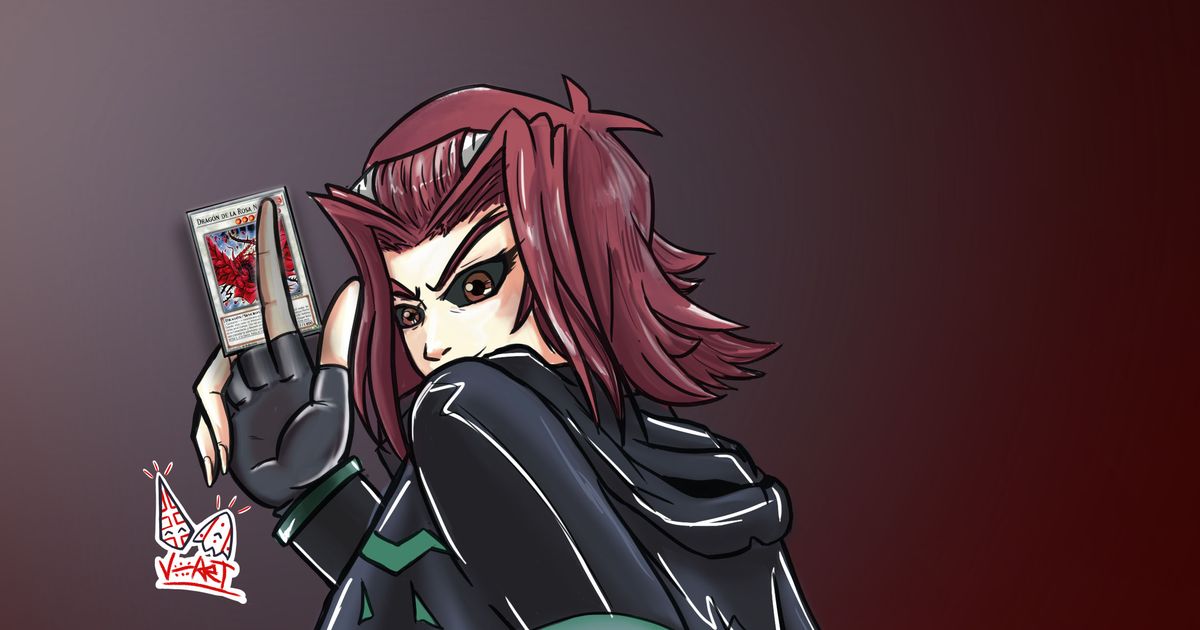 Yu Gi Oh Akiza Dark Signer Yu Gi Oh 5ds V Artのイラスト Pixiv