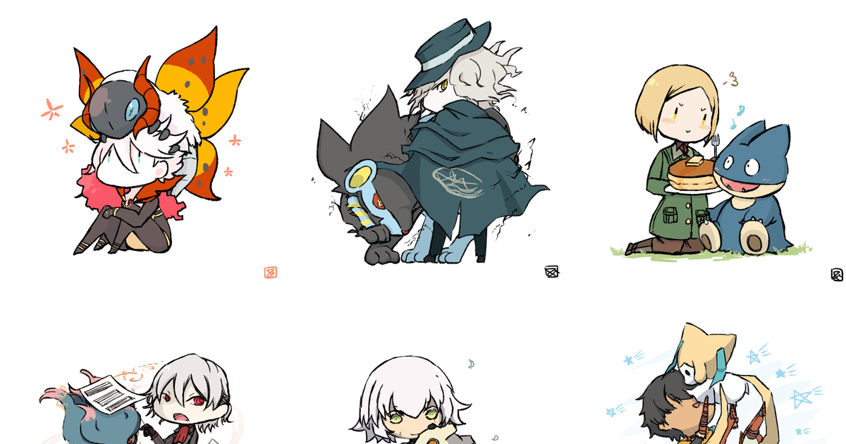 Pokémon, Fate/Grand Order, Fate/Grand Order / FGO×ポケモン落書きまとめ(※ｸﾛｽｵｰﾊﾞｰ