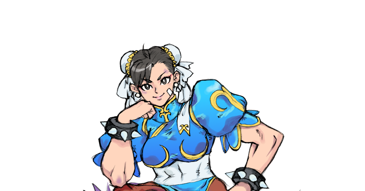 Chun Li Street Fighter Crossed Legs 春麗 Pixiv 