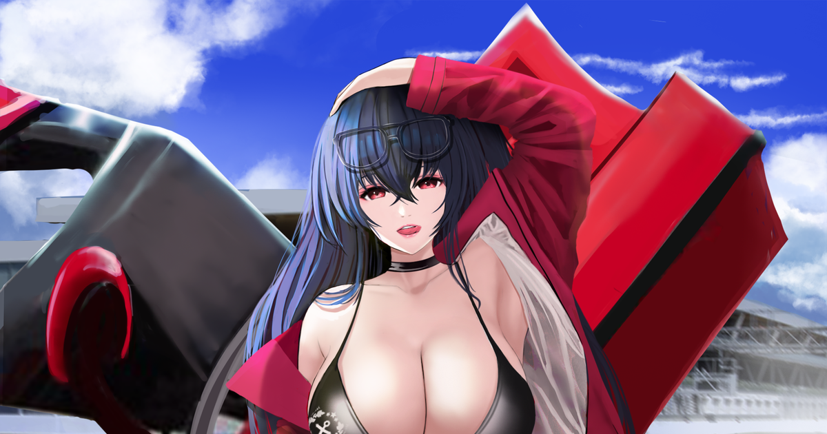 アズールレーン Taihou Race Queen Smitcukのイラスト Pixiv