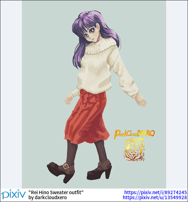 Rei Hino Sweater outfit