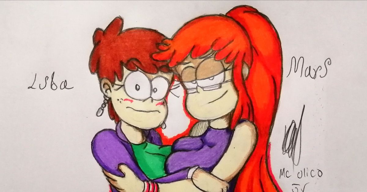 Theloudhouse Fanart Nickelodeon Luba And Mars Pixiv 