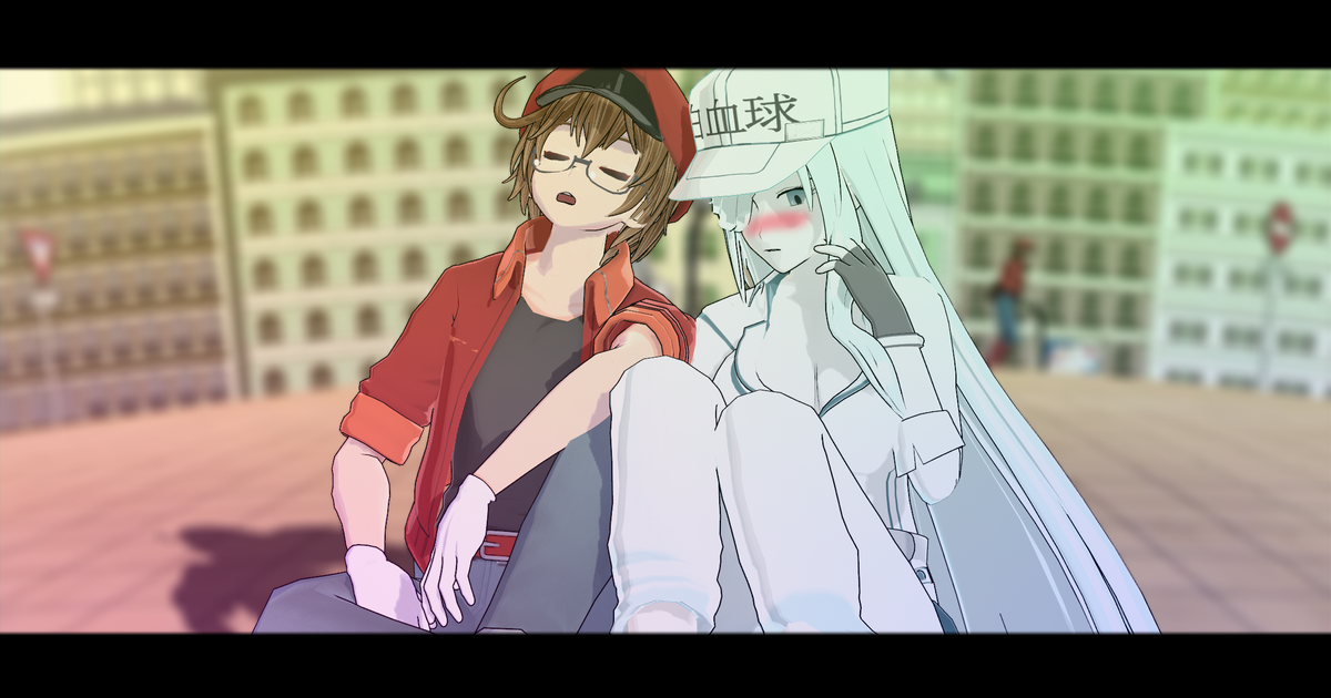 #はたらく細胞 Cells at Work! - Exhausted - Universal-kunのイラスト - pixiv