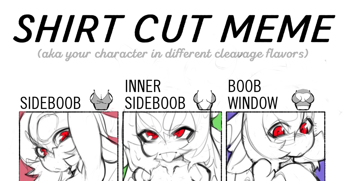 Monstergirl Shirt Cut Meme Rinkaeのイラスト Pixiv
