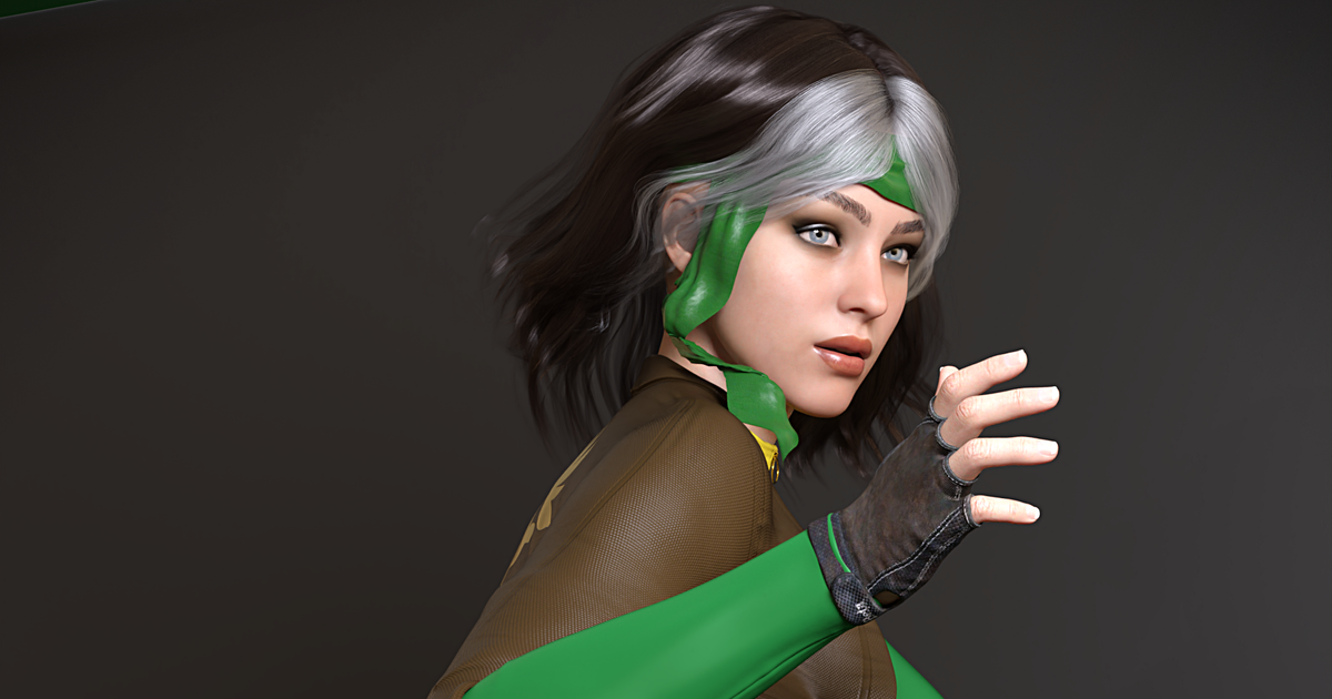 3d Marvel Rogue Rude Frogのイラスト Pixiv