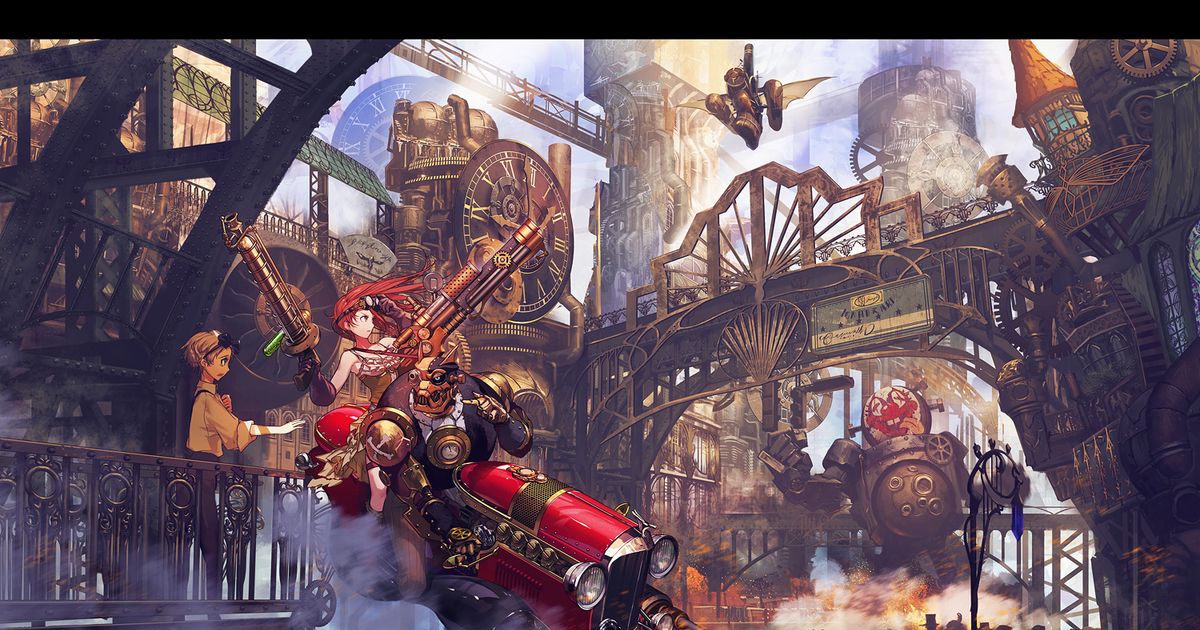 Steam Punk: The World of Steam and Gears