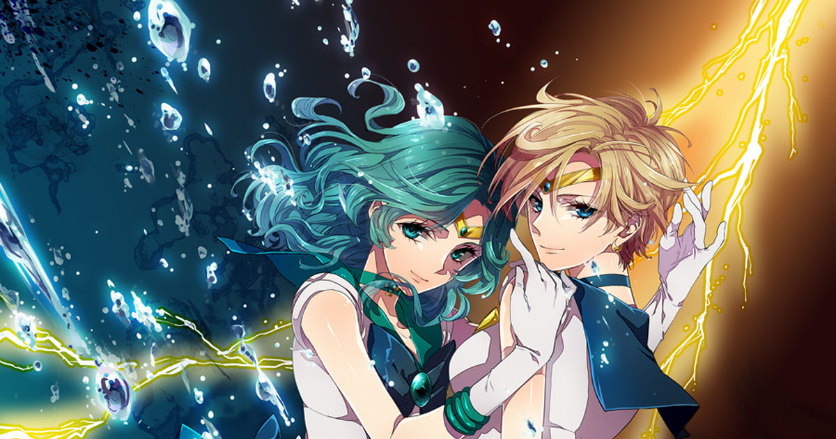 Sailor Uranus & Sailor Neptune!!
