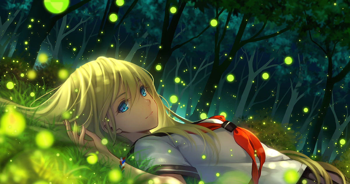 Fireflies, The Summer Night Dreamy Lights