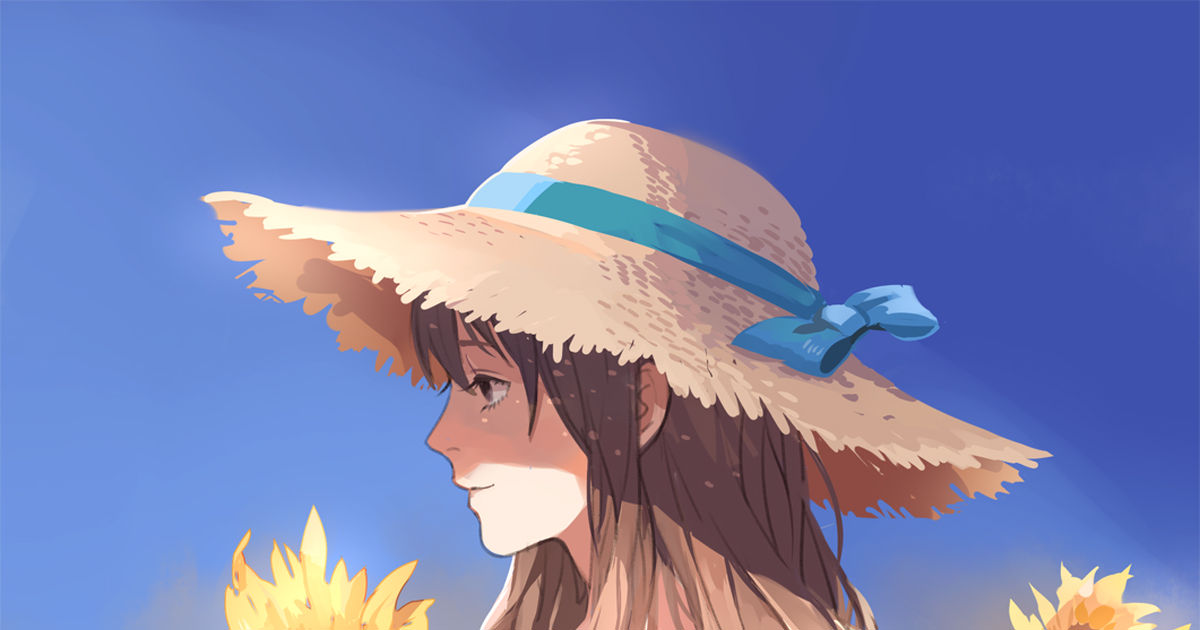 Straw Hats Under the Summer Sunrays