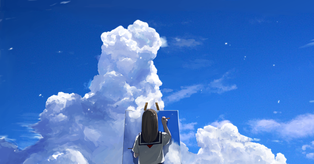 Cumulonimbus: Towering in the Blue Sky