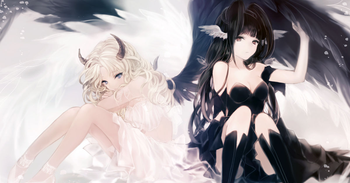 Which one of these girls charm you the most? Female Angels VS Female Devils