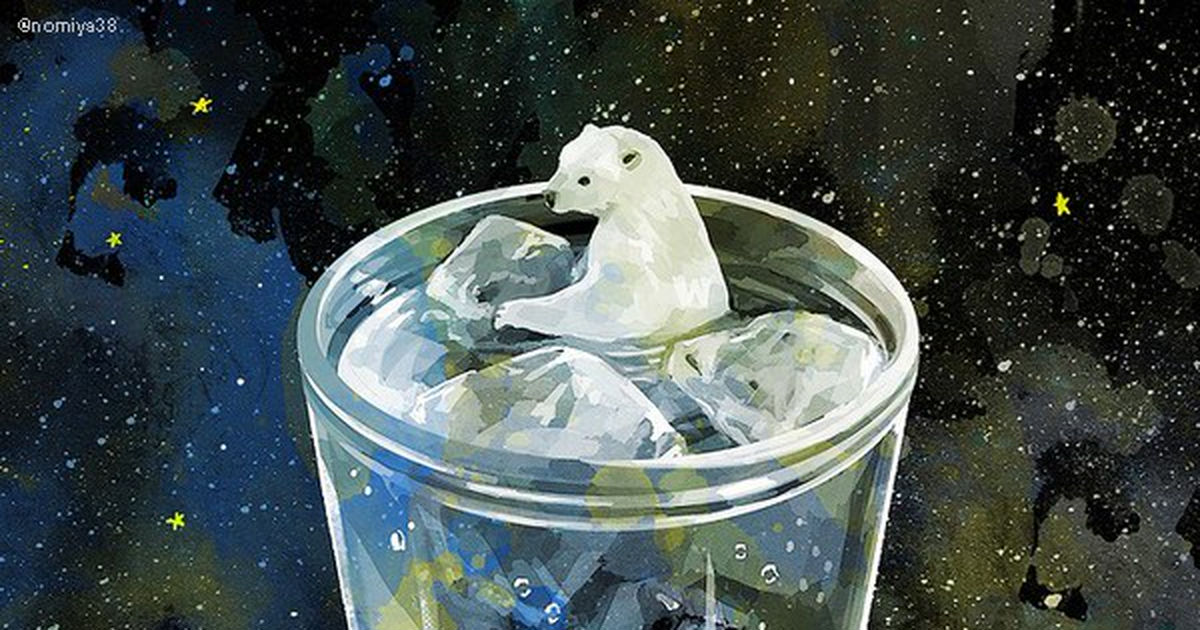 ひんやりしたものが恋しくて！氷を描いたイラスト特集
