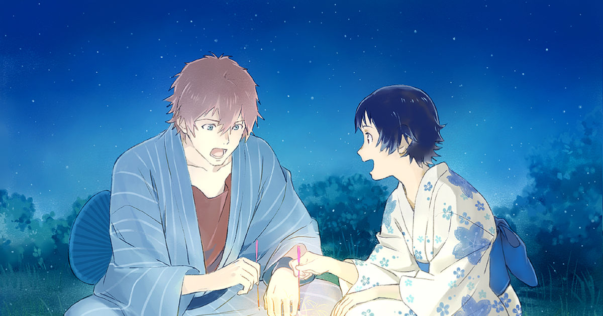 A lovely moment with summer and you. Drawings of Yukata Date