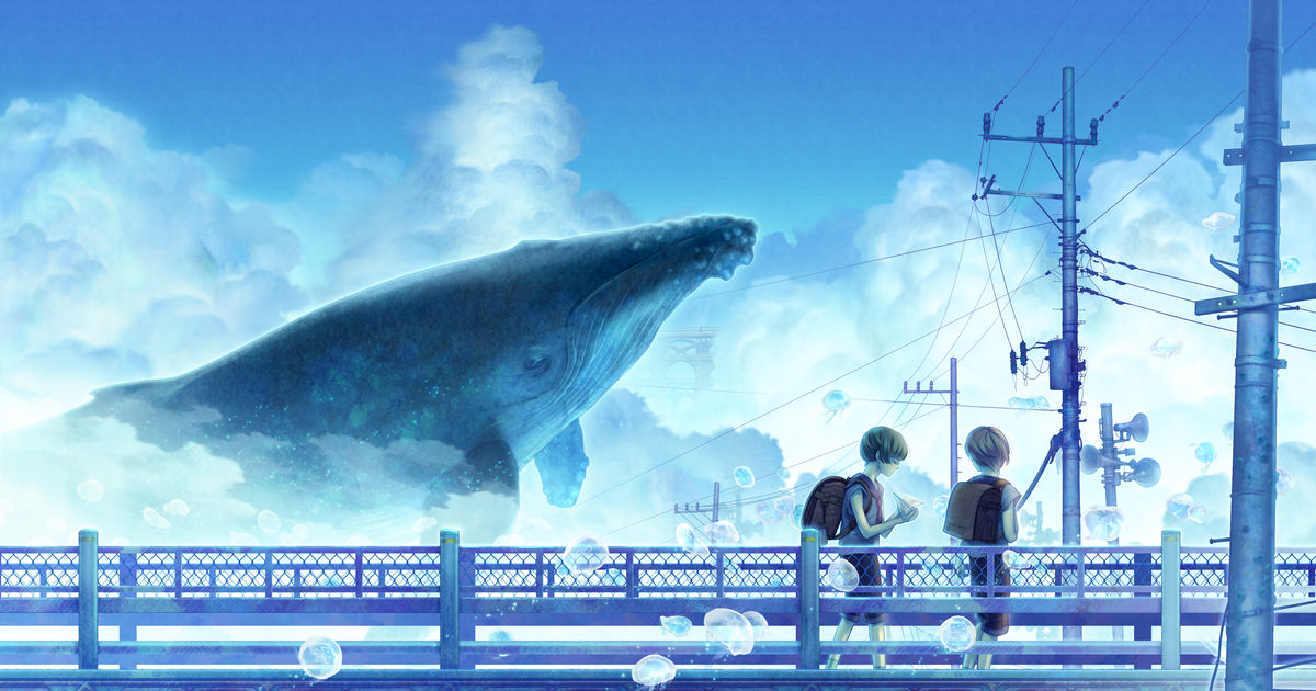 雄大にして壮大！鯨（クジラ）のイラスト特集
