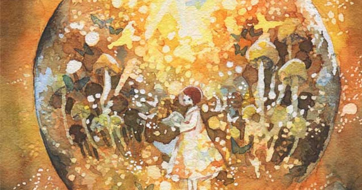Ikeda's Warm and Transparent World of Watercolor. - These gentle colors will warm you up.