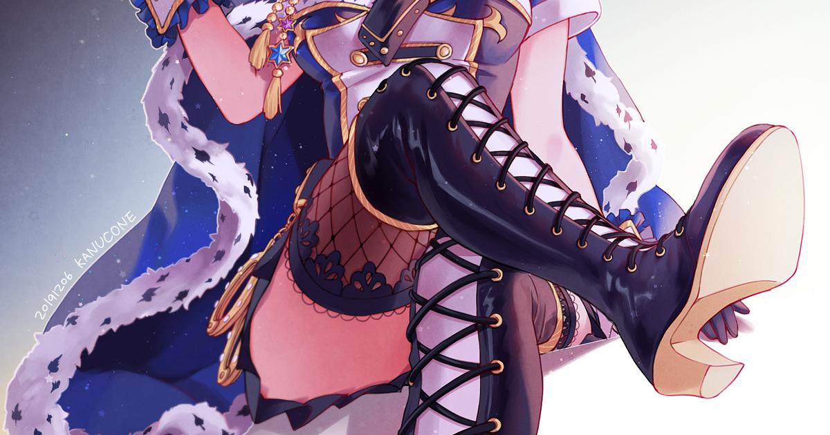 Drawings of Thigh-High Boots - A Sexy Silhouette ♡