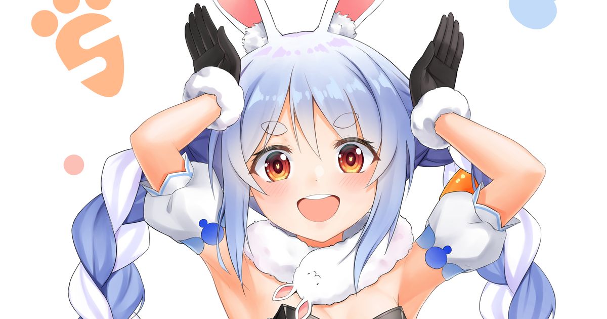 Drawings of the Bunny Ear Pose - Hop Hop~