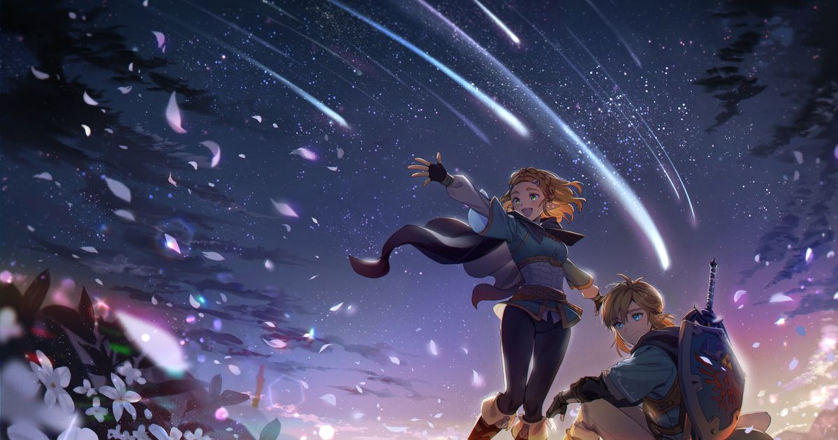 Drawings of Shooting Stars - May Your Wish Come True