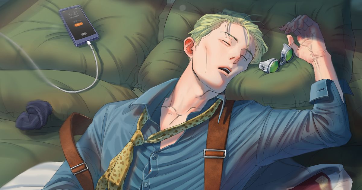 Drawing of Boys’ Sleeping Faces - Sweet Dreams… or Sweet and Dreamy?