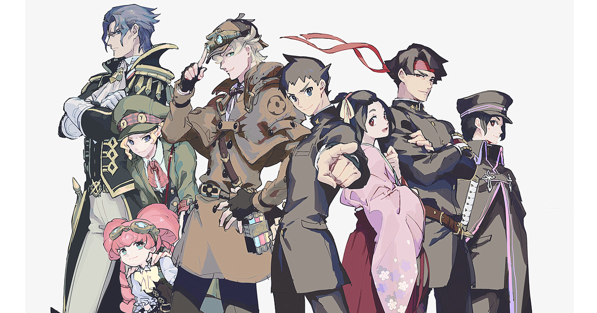 Fan Art from The Great Ace Attorney Chronicles - Are Your Debate Skills Up to Snuff?