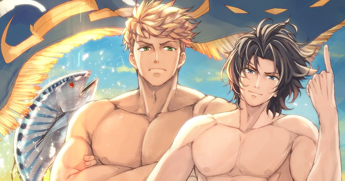 Drawings of Characters with Muscular Chests - Perfectly Perky Pecs
