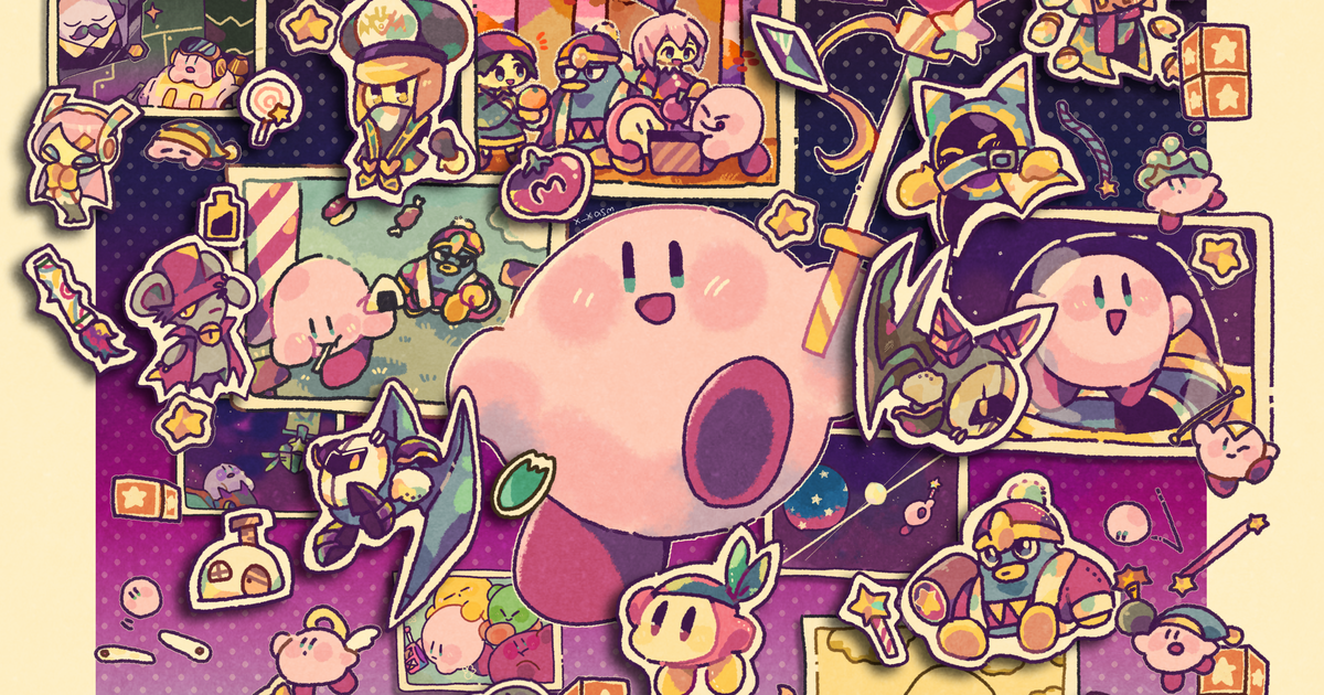 Fan Art of Kirby - 30 Years of the Round Pink Powerhouse