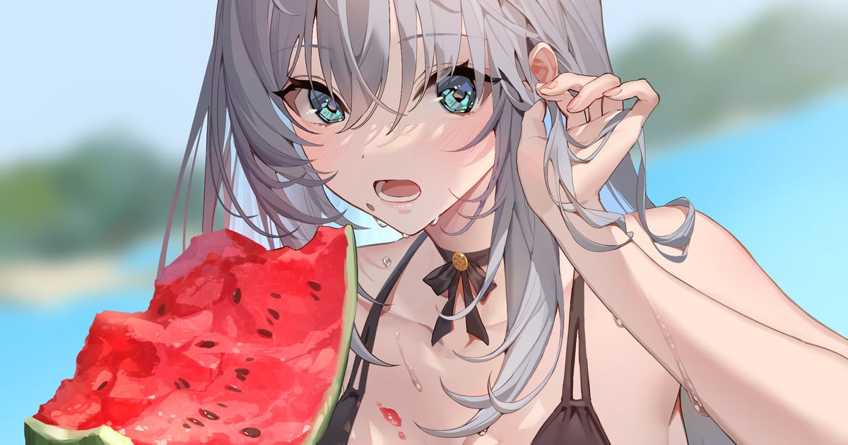 Drawings Featuring Watermelon - Fresh, Supple, and Sweet