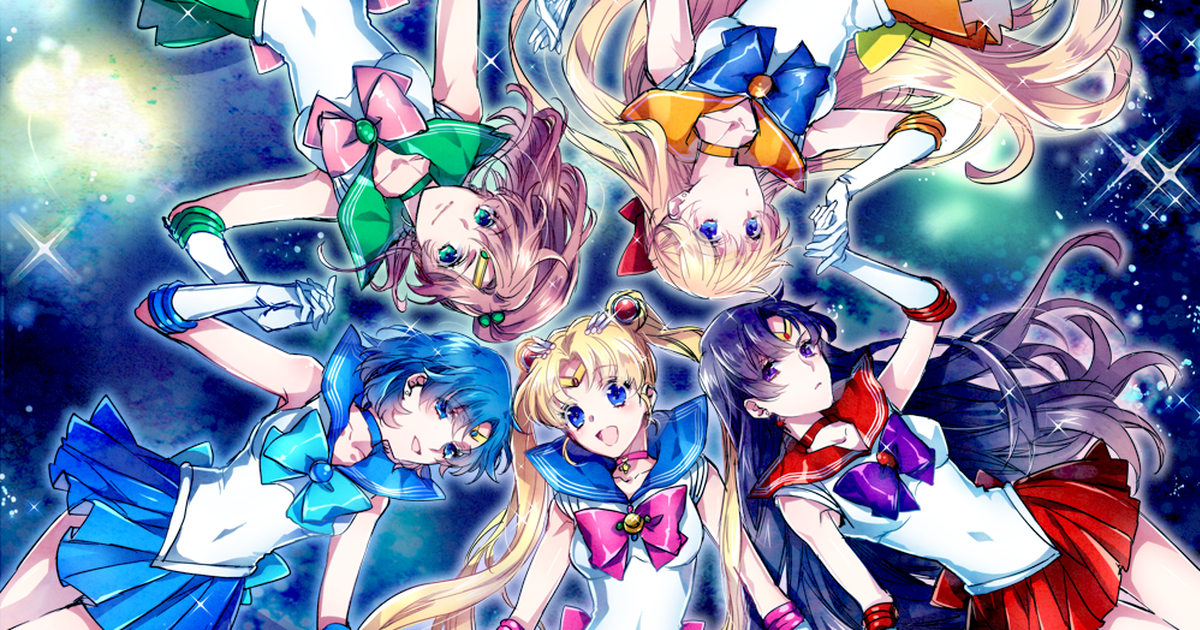 Fan Art of Characters from Sailor Moon - Over Three Decades of Moon Magic