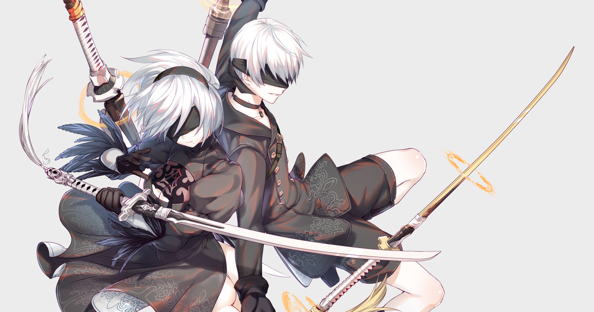 Fan Art for NieR: Automata - Locked and Loaded For Anime Release