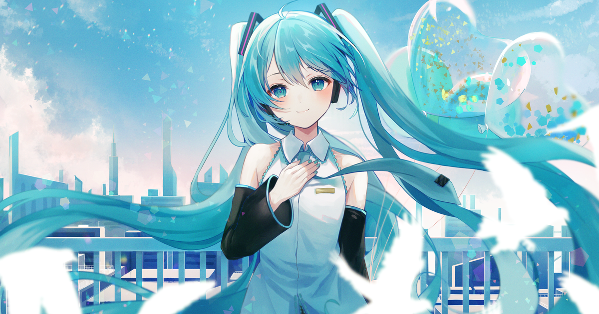 Drawings Featuring Hatsune Miku - March 9th is Miku Day!