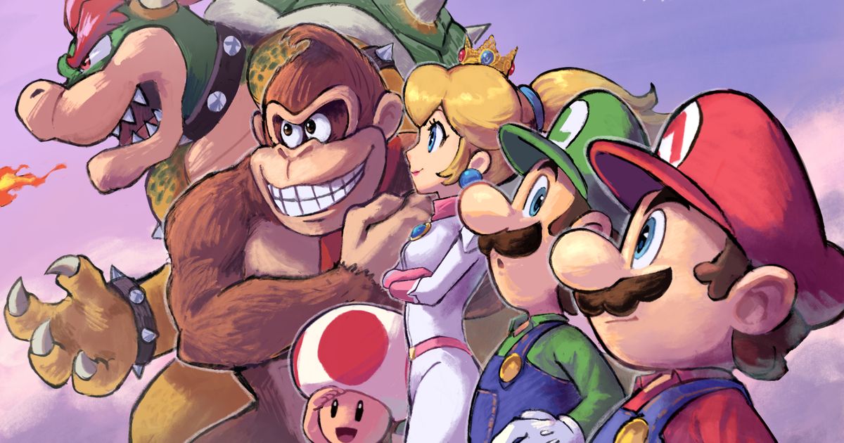Fan Art Featuring Characters from The Super Mario Bros. Movie - There’s a New Movie?! Let’s-a Go!