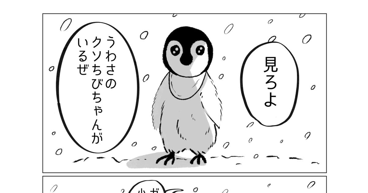 小さなペンギンの大きな夢。他