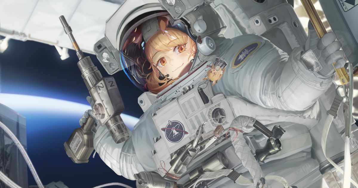 Drawings Featuring Space Suits - When Form Meets Functionality