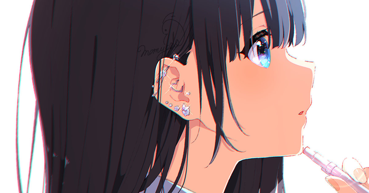 Drawings Featuring Girls with Ear Piercings - Ear’s the Thing!